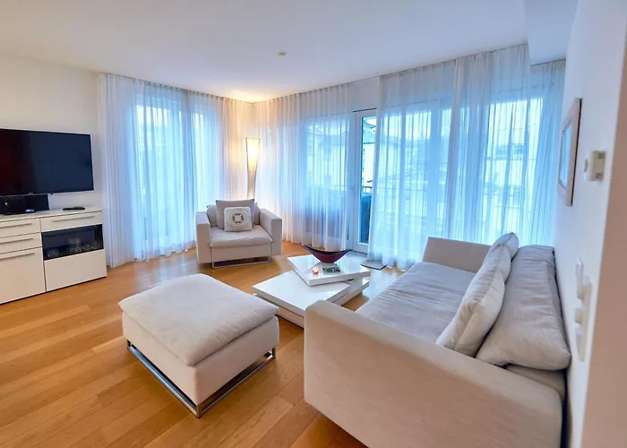 公寓 Strandhaus Seeblick - Wg16 Mit Meerblick 宾茨