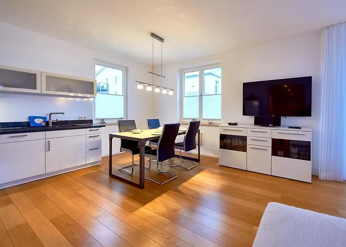 公寓 Strandhaus Seeblick - Wg16 Mit Meerblick