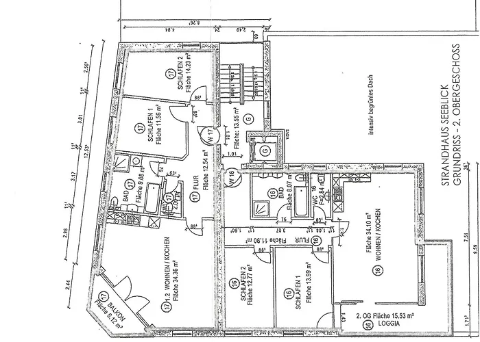 公寓 Strandhaus Seeblick - Wg16 Mit Meerblick *