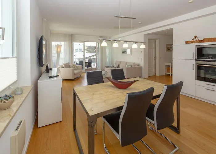 公寓 Strandhaus Seeblick - Wg16 Mit Meerblick *