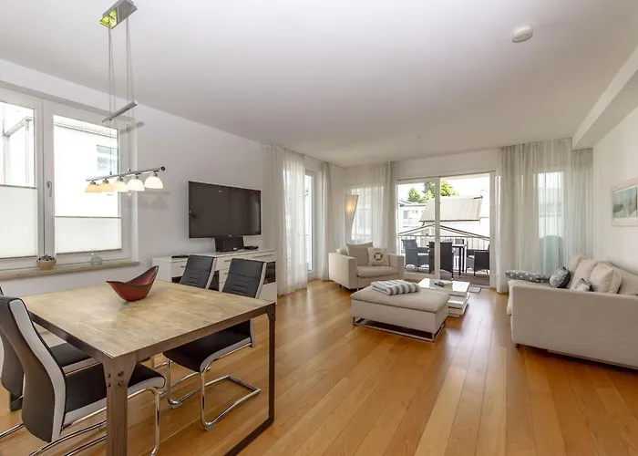 公寓 Strandhaus Seeblick - Wg16 Mit Meerblick 宾茨