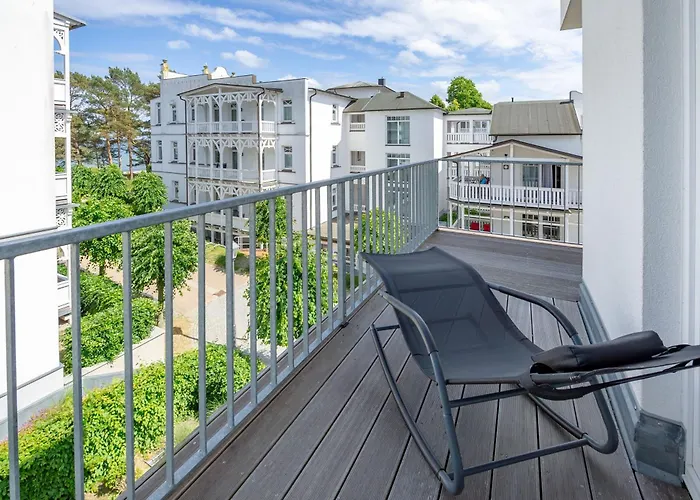 公寓 Strandhaus Seeblick - Wg16 Mit Meerblick 宾茨